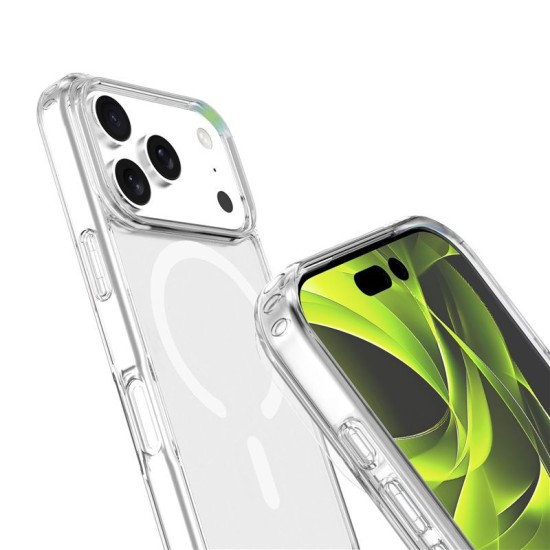 Husă Hybrid MagSafe Mobile Origin pentru iPhone 17 Pro, Transparentă (iPhone 17 Pro, MO-HYCL-IP17P) by www.silkase.ro