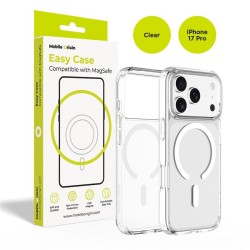 Husă Hybrid MagSafe Mobile Origin pentru iPhone 17 Pro, Transparentă