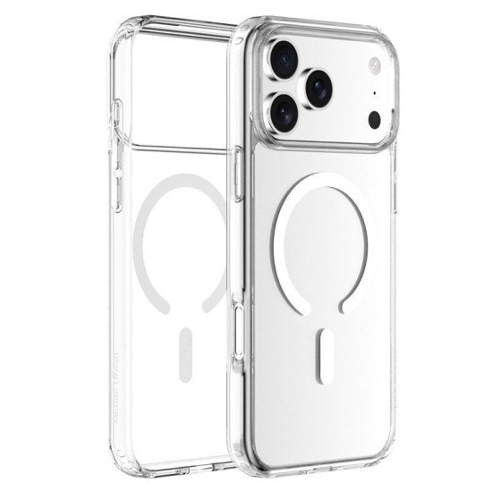 Husă Mobile Origin Hybrid MagSafe pentru iPhone 17 Pro Max, Transparentă (iPhone 17 Pro Max, MO-HYCL-IP17PM) by www.silkase.ro