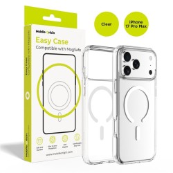 Husă Mobile Origin Hybrid MagSafe pentru iPhone 17 Pro Max, Transparentă