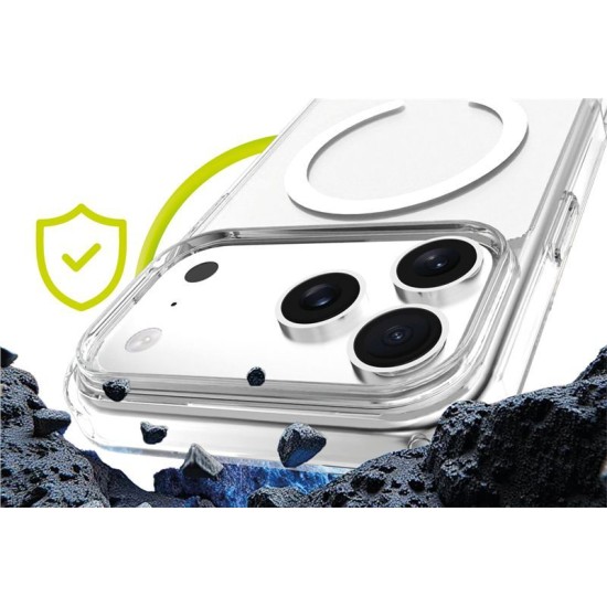 Husă Mobile Origin Hybrid MagSafe pentru iPhone 17 Pro Max, Transparentă (iPhone 17 Pro Max, MO-HYCL-IP17PM) by www.silkase.ro
