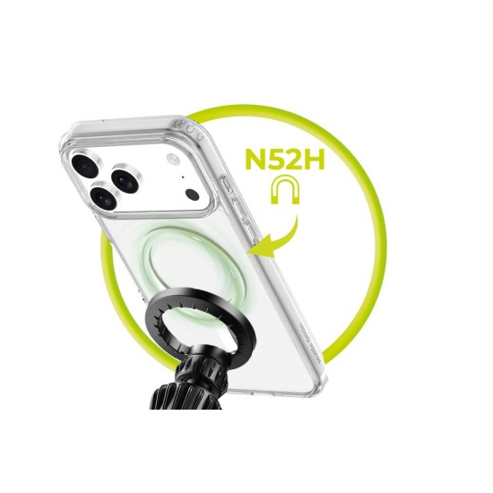 Husă Mobile Origin Hybrid MagSafe pentru iPhone 17 Pro Max, Transparentă (iPhone 17 Pro Max, MO-HYCL-IP17PM) by www.silkase.ro
