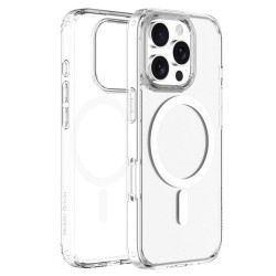 Husa Mobile Origin Hybrid MagSafe pentru iPhone 16 Pro, Transparenta