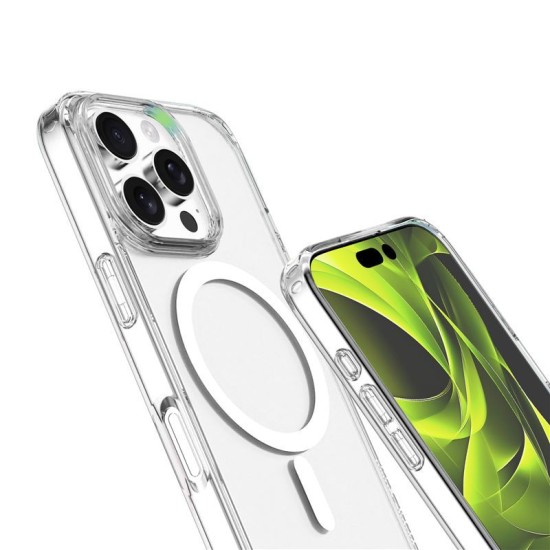 Husa Mobile Origin Hybrid MagSafe pentru iPhone 16 Pro, Transparenta (iPhone 16 Pro, MO-HYCL-IP16P) by www.silkase.ro