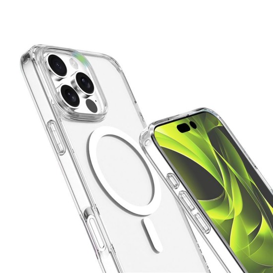 Husă Mobile Origin Hybrid MagSafe pentru iPhone 16 Pro Max, Transparentă Husă Mobile Origin Hybrid MagSafe pentru iPhone 16 Pro Max, Transparentă (iPhone 16 Pro Max, MO-HYCL-IP16PM) by www.silkase.ro