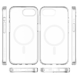 Husa Mobile Origin Hybrid MagSafe pentru iPhone 17e / 16e, Transparentă Husa Mobile Origin Hybrid MagSafe pentru iPhone 17e / 16e, Transparentă