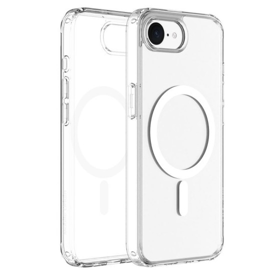 Husa Mobile Origin Hybrid MagSafe pentru iPhone 17e / 16e, Transparentă Husa Mobile Origin Hybrid MagSafe pentru iPhone 17e / 16e, Transparentă (iPhone 17e, MO-HYCL-IP16E) by www.silkase.ro