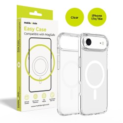 Husa Mobile Origin Hybrid MagSafe pentru iPhone 17e / 16e, Transparentă