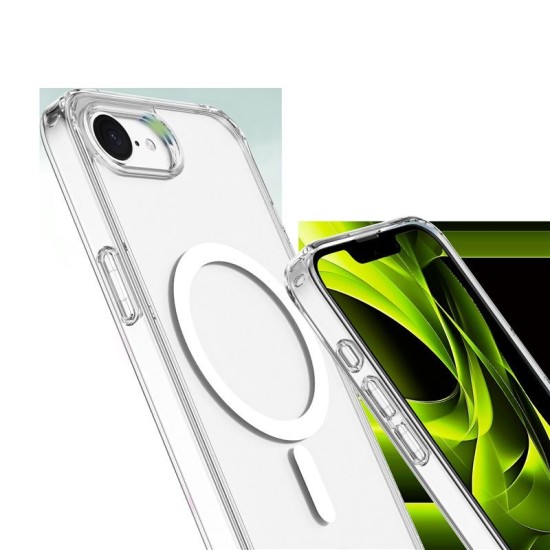 Husa Mobile Origin Hybrid MagSafe pentru iPhone 17e / 16e, Transparentă Husa Mobile Origin Hybrid MagSafe pentru iPhone 17e / 16e, Transparentă (iPhone 17e, MO-HYCL-IP16E) by www.silkase.ro
