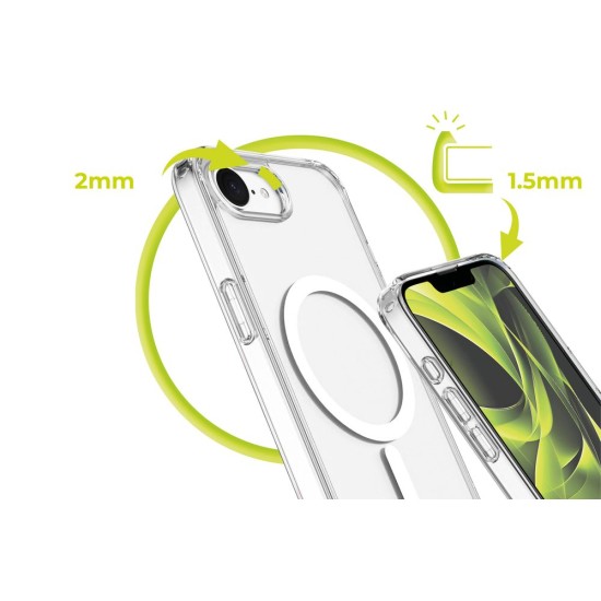 Husa Mobile Origin Hybrid MagSafe pentru iPhone 17e / 16e, Transparentă Husa Mobile Origin Hybrid MagSafe pentru iPhone 17e / 16e, Transparentă (iPhone 17e, MO-HYCL-IP16E) by www.silkase.ro