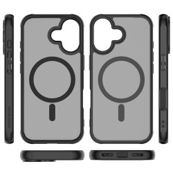 Husa Mobile Origin Hybrid MagSafe pentru iPhone 17, Matte Black Husa Mobile Origin Hybrid MagSafe pentru iPhone 17, Matte Black