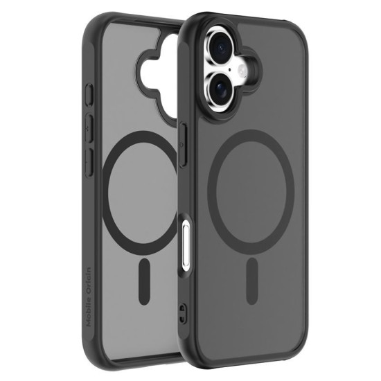Husa Mobile Origin Hybrid MagSafe pentru iPhone 17, Matte Black Husa Mobile Origin Hybrid MagSafe pentru iPhone 17, Matte Black (iPhone 17, MO-HYBL-IP17) by www.silkase.ro