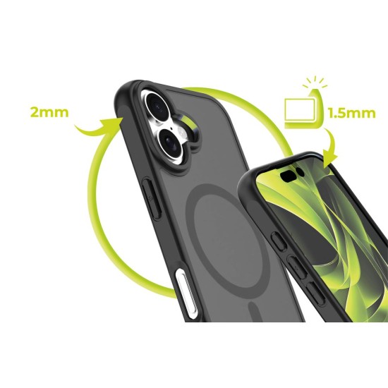 Husa Mobile Origin Hybrid MagSafe pentru iPhone 17, Matte Black Husa Mobile Origin Hybrid MagSafe pentru iPhone 17, Matte Black (iPhone 17, MO-HYBL-IP17) by www.silkase.ro