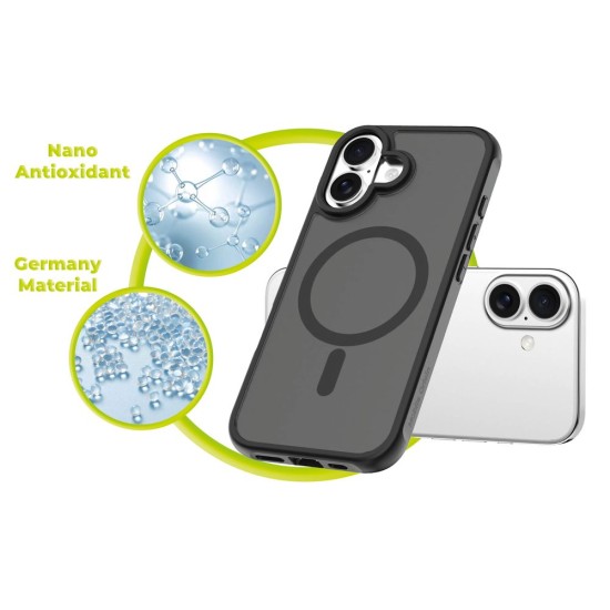 Husa Mobile Origin Hybrid MagSafe pentru iPhone 17, Matte Black Husa Mobile Origin Hybrid MagSafe pentru iPhone 17, Matte Black (iPhone 17, MO-HYBL-IP17) by www.silkase.ro