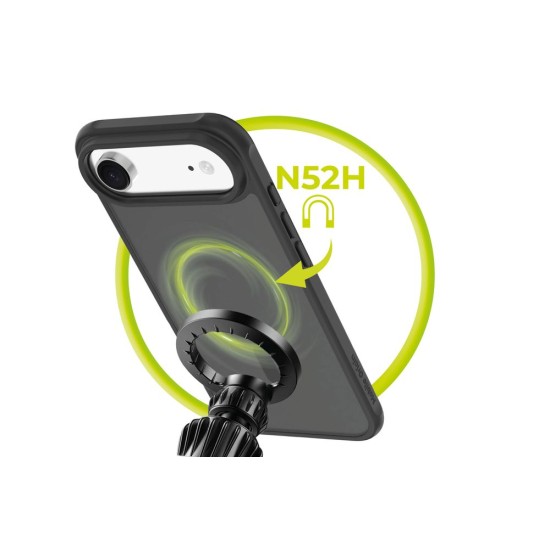 Husa Mobile Origin Hybrid MagSafe pentru iPhone Air, Matte Black (iPhone Air, MO-HYBL-IP17A) by www.silkase.ro