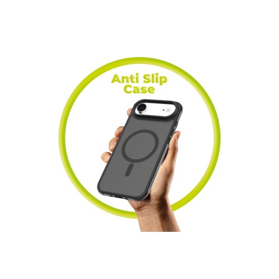 Husa Mobile Origin Hybrid MagSafe pentru iPhone Air, Matte Black (iPhone Air, MO-HYBL-IP17A) by www.silkase.ro
