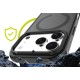 Husă Mobile Origin Hybrid MagSafe pentru iPhone 17 Pro, Matte Black (iPhone 17 Pro, MO-HYBL-IP17P) by www.silkase.ro
