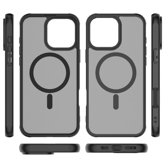 Husă Mobile Origin Hybrid MagSafe pentru iPhone 16 Pro Max, Matte Black Husă Mobile Origin Hybrid MagSafe pentru iPhone 16 Pro Max, Matte Black (iPhone 16 Pro Max, MO-HYBL-IP16PM) by www.silkase.ro