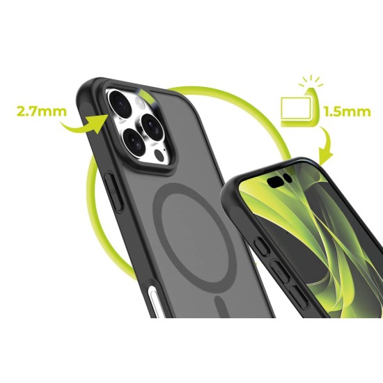 Husă Mobile Origin Hybrid MagSafe pentru iPhone 16 Pro Max, Matte Black Husă Mobile Origin Hybrid MagSafe pentru iPhone 16 Pro Max, Matte Black (iPhone 16 Pro Max, MO-HYBL-IP16PM) by www.silkase.ro