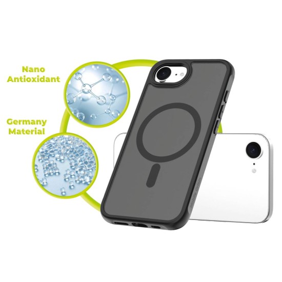 Husă Mobile Origin Hybrid MagSafe pentru iPhone 17e / 16e, Matte Black Husă Mobile Origin Hybrid MagSafe pentru iPhone 17e / 16e, Matte Black (iPhone 17e, MO-HYBL-IP16E) by www.silkase.ro
