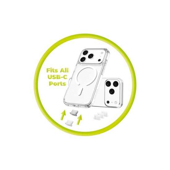 Set 2-în-1 Dop Anti-praf USB-C și Perie de Curățare Mobile Origin CL1, Black/Clear, pentru iPhone și Android Set 2-în-1 Dop Anti-praf USB-C și Perie de Curățare Mobile Origin CL1, Black/Clear, pentru iPhone și Android (Șnururi și Curele Telefon, MO-CL1-BLK-CLR) by www.silkase.ro