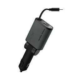 Incarcator Auto 3in1 Mobile Origin CA27, 50W, USB-C + USB-A si Cablu USB-C Inclus Incarcator Auto 3in1 Mobile Origin CA27, 50W, USB-C + USB-A si Cablu USB-C Inclus