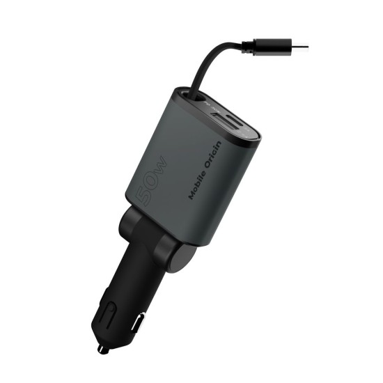 Incarcator Auto 3in1 Mobile Origin CA27, 50W, USB-C + USB-A si Cablu USB-C Inclus Incarcator Auto 3in1 Mobile Origin CA27, 50W, USB-C + USB-A si Cablu USB-C Inclus (Accesorii auto, MO-CCH-CA27) by www.silkase.ro