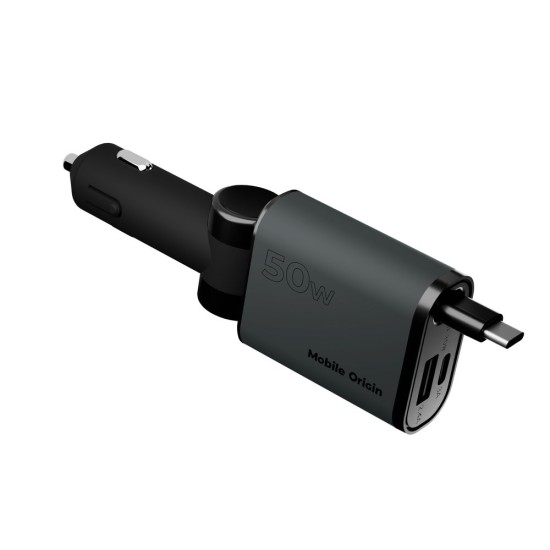 Incarcator Auto 3in1 Mobile Origin CA27, 50W, USB-C + USB-A si Cablu USB-C Inclus Incarcator Auto 3in1 Mobile Origin CA27, 50W, USB-C + USB-A si Cablu USB-C Inclus (Accesorii auto, MO-CCH-CA27) by www.silkase.ro