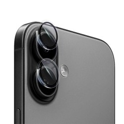 Protectie de safir pentru lentile camera Mobile Origin, transparenta - iPhone 17 Protectie de safir pentru lentile camera Mobile Origin, transparenta - iPhone 17