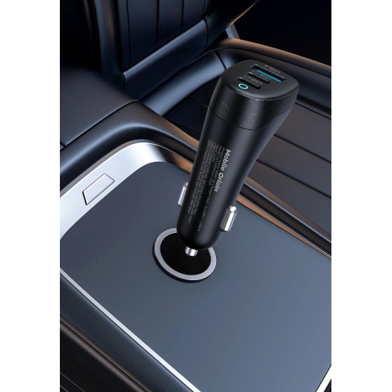 Încărcător Auto Mobile Origin 100W CA25 - 2x USB-C + USB-A, Încărcare Rapidă Încărcător Auto Mobile Origin 100W CA25 - 2x USB-C + USB-A, Încărcare Rapidă (Accesorii auto, MO-100WCCH-CA25) by www.silkase.ro