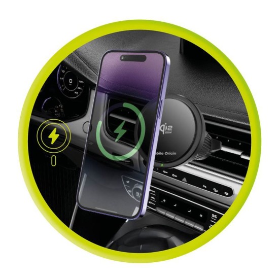Încărcător Auto Wireless Mobile Origin Qi2 CA24, 25W, MagSafe Compatible Încărcător Auto Wireless Mobile Origin Qi2 CA24, 25W, MagSafe Compatible (Accesorii auto, MO-WCCH-CA24) by www.silkase.ro