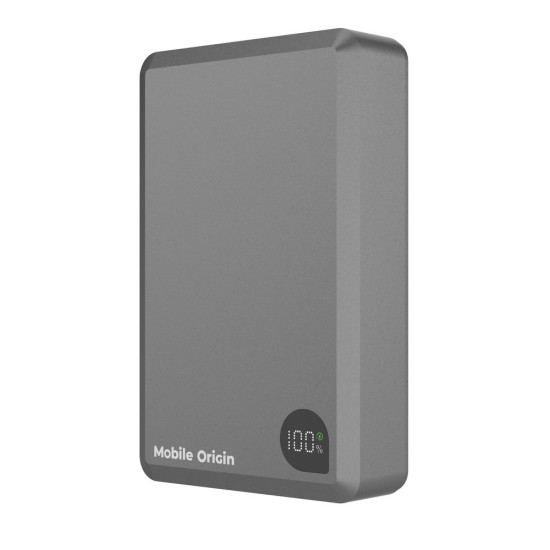 Baterie Externă Mobile Origin PB14, 20000mAh, 30W PD, Aluminiu, MagSafe Compatible Baterie Externă Mobile Origin PB14, 20000mAh, 30W PD, Aluminiu, MagSafe Compatible (Incarcatoare, MO-30WPD-PB14) by www.silkase.ro