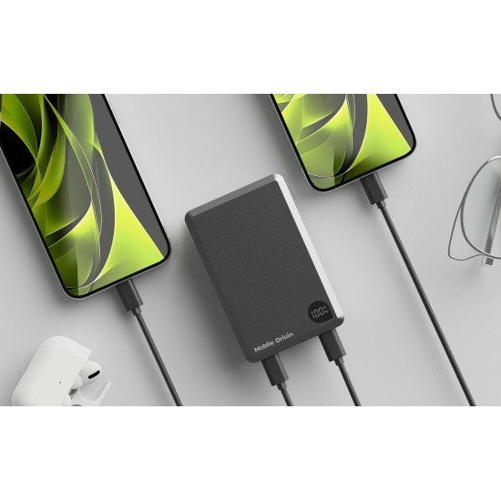 Baterie Externă Mobile Origin PB14, 20000mAh, 30W PD, Aluminiu, MagSafe Compatible Baterie Externă Mobile Origin PB14, 20000mAh, 30W PD, Aluminiu, MagSafe Compatible (Incarcatoare, MO-30WPD-PB14) by www.silkase.ro