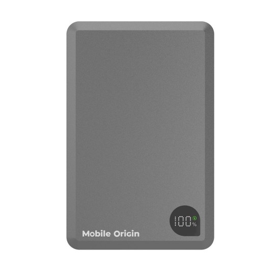 Baterie Externă Mobile Origin PB14, 20000mAh, 30W PD, Aluminiu, MagSafe Compatible Baterie Externă Mobile Origin PB14, 20000mAh, 30W PD, Aluminiu, MagSafe Compatible (Incarcatoare, MO-30WPD-PB14) by www.silkase.ro