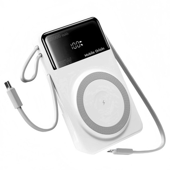 Baterie Externă Mobile Origin PB15, 35W PD, 20000mAh, MagSafe, Display LED Baterie Externă Mobile Origin PB15, 35W PD, 20000mAh, MagSafe, Display LED (Baterii Externe (Powerbanks), MO-35WPDD-PB15) by www.silkase.ro
