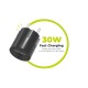 Încărcător de rețea Mobile Origin 30W Charger Plug PW33, 2x USB-C, Negru (Încărcătoare Rețea, MO-PW33-BLK) by www.silkase.ro