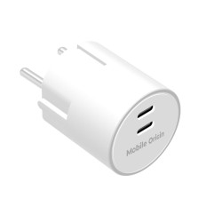 Încărcător Retea Mobile Origin PW33, 30W, 2x USB-C, Alb Încărcător Retea Mobile Origin PW33, 30W, 2x USB-C, Alb