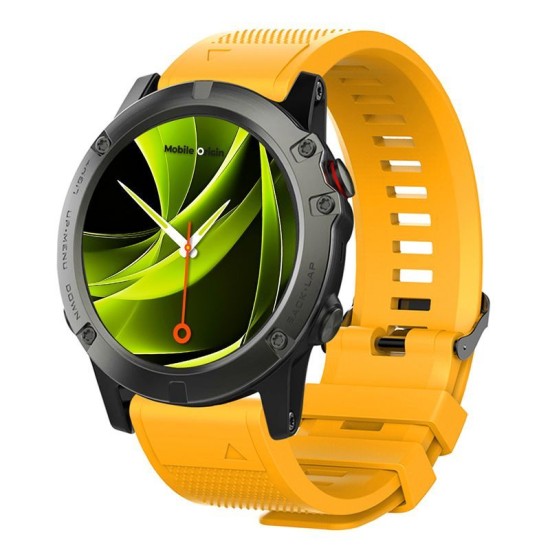 Curea Mobile Origin Easy Strap Quick Fit pentru Garmin, 22mm, Yellow Curea Mobile Origin Easy Strap Quick Fit pentru Garmin, 22mm, Yellow (Ingredi, MO-ES22-YLW) by www.silkase.ro
