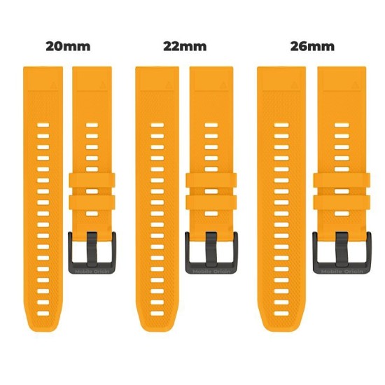 Curea Mobile Origin Easy Strap Quick Fit pentru Garmin, 22mm, Yellow Curea Mobile Origin Easy Strap Quick Fit pentru Garmin, 22mm, Yellow (Ingredi, MO-ES22-YLW) by www.silkase.ro