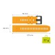 Curea Mobile Origin Easy Strap Quick Fit pentru Garmin ES1, 26mm, Galben Curea Mobile Origin Easy Strap Quick Fit pentru Garmin ES1, 26mm, Galben (Ingredi, MO-ES26-YLW) by www.silkase.ro