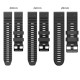 Curea Silicon Mobile Origin Easy Strap pentru Garmin ES2, 20mm, Black (Ingredi, MO-ESS-20-BLK) by www.silkase.ro