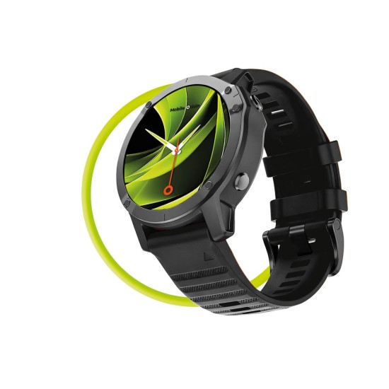 Curea Silicon Mobile Origin Easy Strap pentru Garmin ES2, 20mm, Black (Ingredi, MO-ESS-20-BLK) by www.silkase.ro