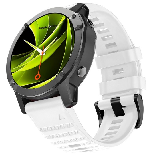 Curea din Silicon Mobile Origin Easy Strap pentru Garmin ES2, 20mm, Alb (Ingredi, MO-ESS-20-WHT) by www.silkase.ro