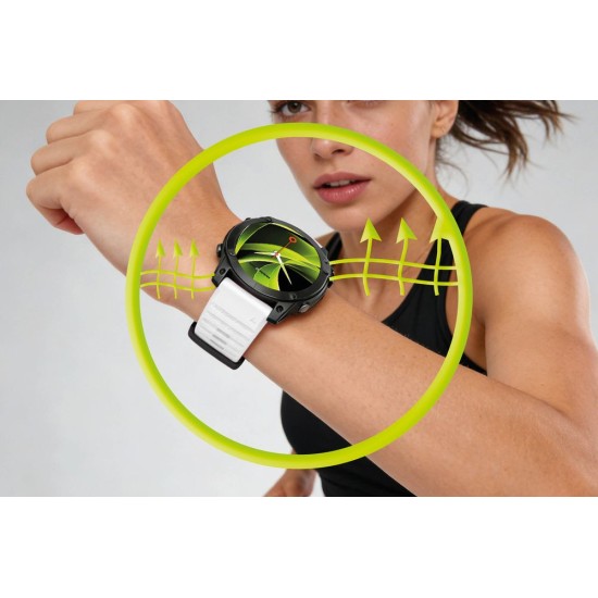 Curea din Silicon Mobile Origin Easy Strap pentru Garmin ES2, 20mm, Alb (Ingredi, MO-ESS-20-WHT) by www.silkase.ro