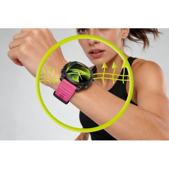 Curea din Silicon Mobile Origin Easy Strap pentru Garmin ES2, 20mm, Roz (Ingredi, MO-ESS-20-PNK) by www.silkase.ro