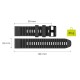 Curea Mobile Origin Easy Strap Quick Fit pentru Garmin ES2, 22mm, Negru (Ingredi, MO-ESS-22-BLK) by www.silkase.ro