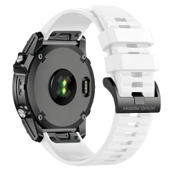 Curea Premium Mobile Origin Easy Strap Quick Fit pentru Garmin ES2, 22mm, Alb Curea Premium Mobile Origin Easy Strap Quick Fit pentru Garmin ES2, 22mm, Alb