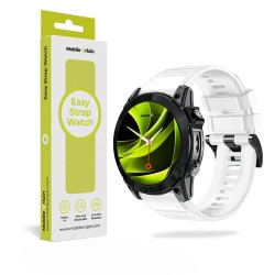 Curea Mobile Origin Easy Strap Quick Fit pentru Garmin ES2, 26mm, Alb