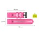 Curea Smartwatch Mobile Origin Easy Strap Quick Fit pentru Garmin ES2, 26mm, Roz (Ingredi, MO-ESS-26-PNK) by www.silkase.ro