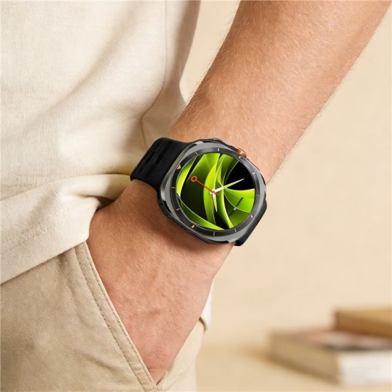 Curea Mobile Origin Easy Strap Silicone pentru Galaxy Watch Ultra 47mm, Black (Ingredi, MO-SGWU-BLK) by www.silkase.ro